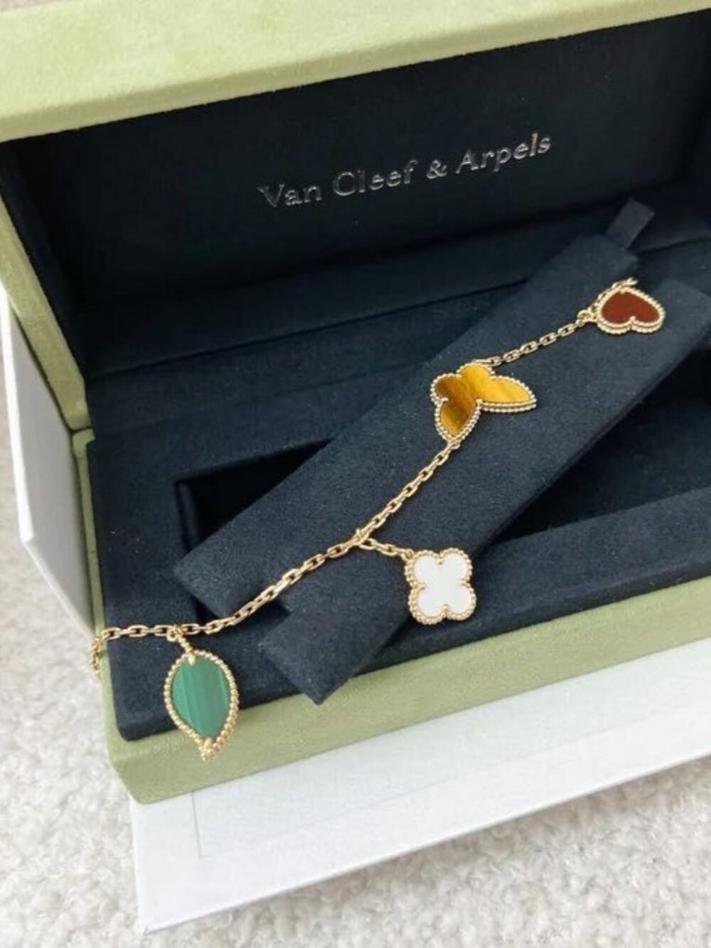 Van Cleef & Arpels Five-Color Bracelet